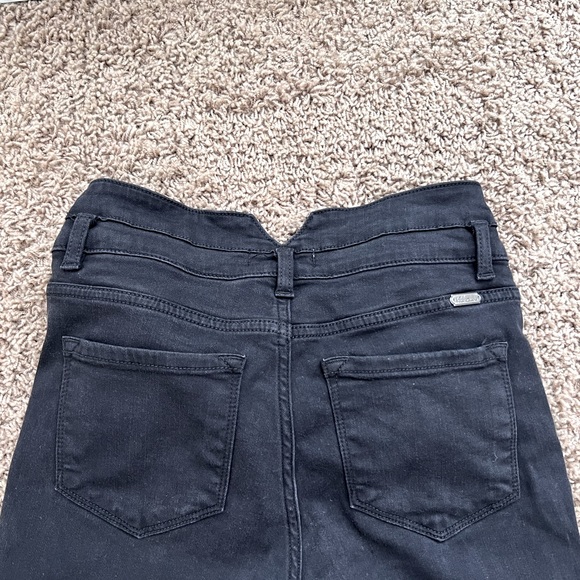 Buckle black skinny jeans - Kancan - Picture 5 of 5